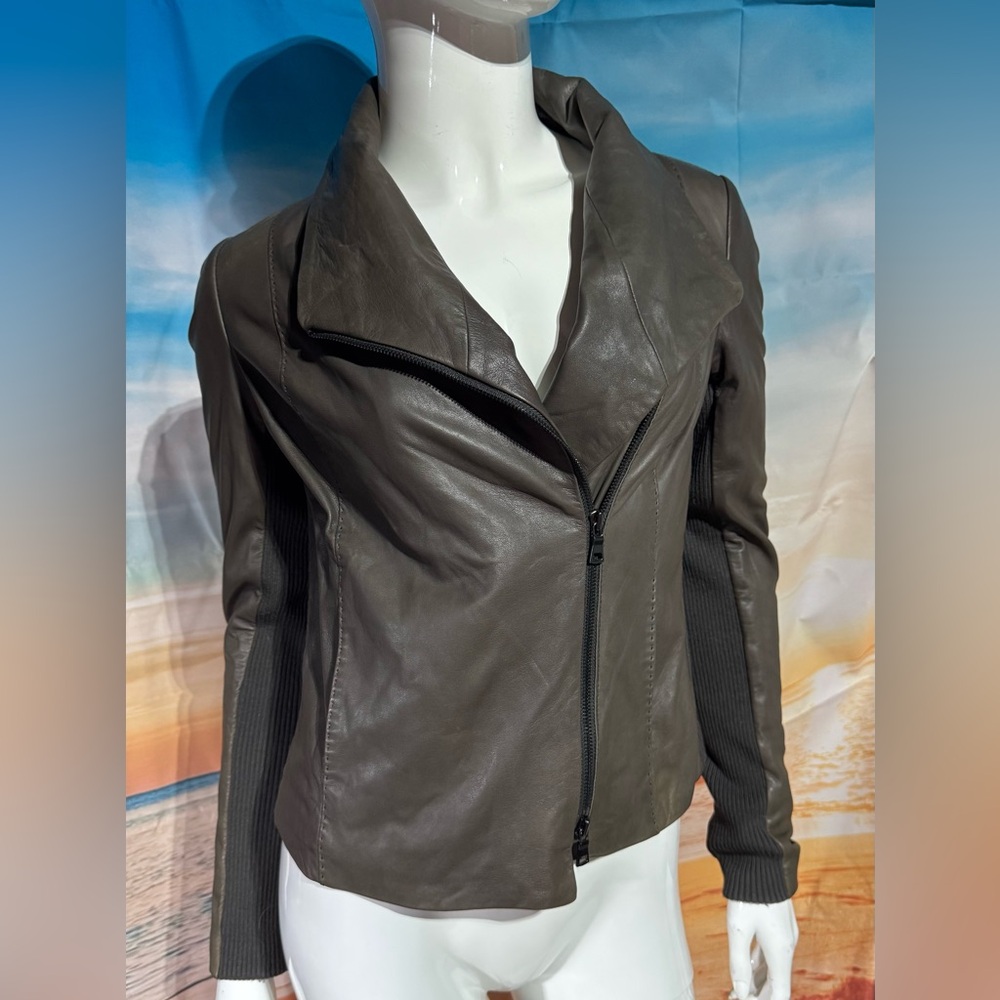 NWT Vince Leather Jacket